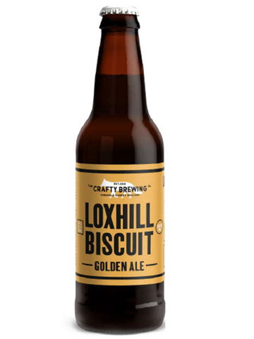 Crafty Brewing Co - 12 x 500ml  - Loxhill Biscuit Golden Ale - 3.8%