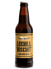 Crafty Brewing Co - 12 x 500ml  - Loxhill Biscuit Golden Ale - 3.8%