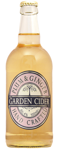 Garden Cider - 12 x 500ml  - Plum and Ginger 4% alc